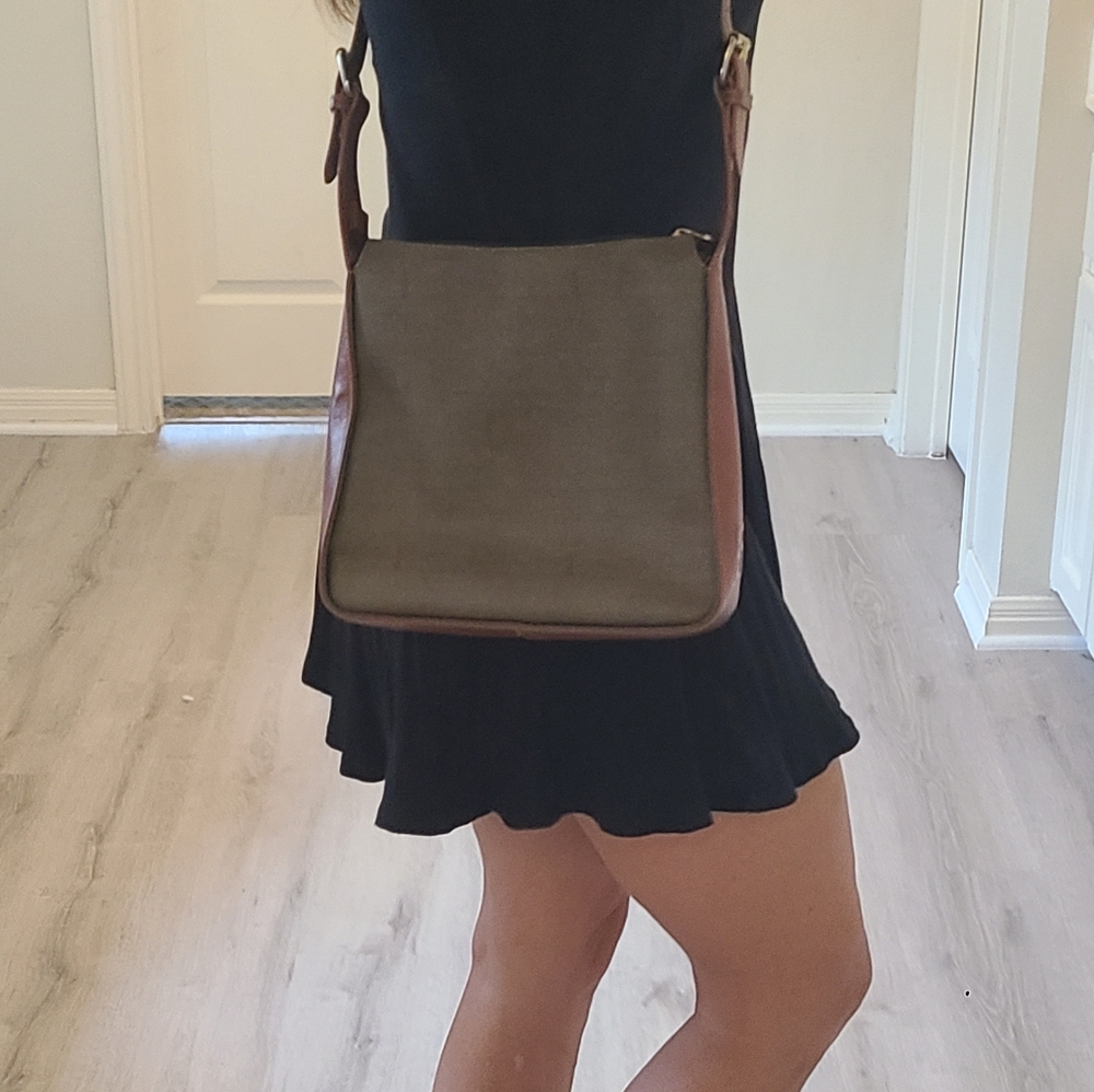 Authentic Fendi Canvas Crossbody/Shoulder Bag- Great Condition